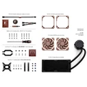 Noctua NL-LC1-24 v2 240mm AIO CPU Liquid Cooler with 2 x NF-A12x25 G2 PWM 120mm Fans