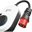 go-e Charger Gemini flex 22 kW (32A 3-φ) Φορητός φορτιστής ηλεκτρικών αυτοκινήτων (λευκό/μαύρο)