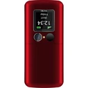 Bea-Fon Fold 10 Silver Line Flip Phone (Red-Silver)