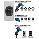 Quad Lock Βάση Κινητού Μοτοσυκλέτας με Κλιπ για τον Καθρέπτη QLM-MIR