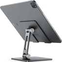 Alogic Edge DTS-SGR Ρυθμιζόμενη Πτυσσόμενη Βάση Tablet Αλουμίνιο Space Grey