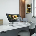 Alogic 27" Clarity Touch 4K Touchscreen Monitor with Webcam, 65W PD, Foldable Stand (27C4KPDTF)