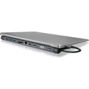 Docking Station Icy Box DK2102-C USB-C Grey