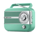 Ραδιόφωνο Retro Muse M-056AG Μπαταρίας-Ρεύματος Αναλογικό Πράσινο