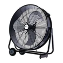 Ανεμιστήρας Δαπέδου Primo PRFF-80458 24'' 60εκ. Βιομηχανικός 124W Μαύρος