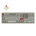 Gaming Πληκτρολόγιο Keychron V6 Max Retro (V6M-R1) QMK/VIA BT/2,4/Wired Custom Mechanical Red Switch US