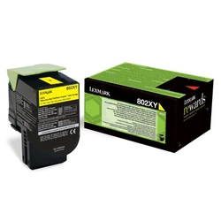 Toner Lexmark 80C2XY0 Yellow