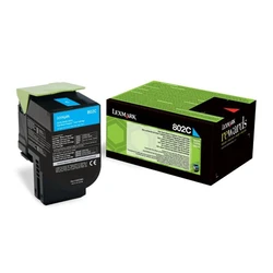 Toner Lexmark 80C20C0 Cyan
