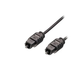Καλώδιο Οπτικής Ίνας MediaRange (ODT)/Toslink plug (ODT) 1.5M Black (MRCS133)