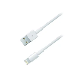 Καλώδιο USB MediaRange 2.0 A plug/Apple lightning plug (8-pin) 1.0M White (MRCS137)