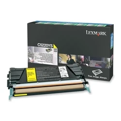 Toner Lexmark C522/524/530 YELLOW (3K) (C5220YS)