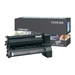 Toner Lexmark C780/782 HC BLACK (10k) (C780H1KG)