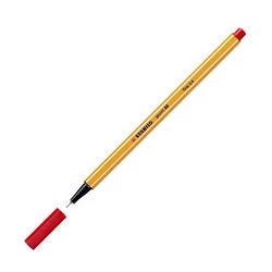 Μαρκαδόρος Σχεδίου Stabilo Point 88 No.40 0.4 mm (Κόκκινο) (88/40)