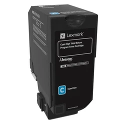 Toner Lexmark CS725 CYAN RET. P. CRTR HC (74C2HC0)