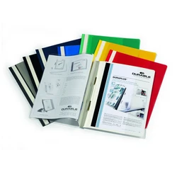 Ντοσιέ με Έλασμα Durable & Διπλό Εξώφυλλο Παρουσίασης (Κόκκινο)