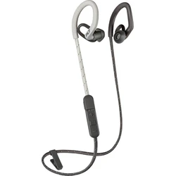 Poly BackBeat Fit 350 - Ακουστικά In‑ear με βρόχο αυτιού για σπορ, Γκρι/Λευκό