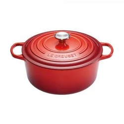 Le Creuset Signature Round Roaster 30 cm - Cherry Red (21177300602430)