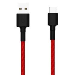 Καλώδιο USB Xiaomi Mi Braided USB Type-C 100cm Red (SJV4110GL)