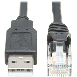 Default Eaton USB-A to RJ45 Rollover Console Cable M/M Cisco Compatible 2