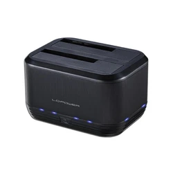 HDD Docking Station LC-Power LC-DOCK-U3-III 2.5/3.5 USB3.0 SATA