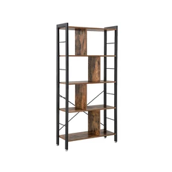 Μεταλλική Βιβλιοθήκη Vasagle 4 Ράφια 74 x 30 x 154.5 cm