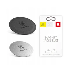 Βάση Αυτοκινήτου Baseus Magnet Iron Suit for cases Silver (ACDR-A0S)