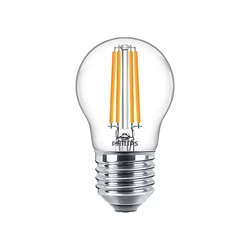 Λάμπα LED Philips E27 Warm White Filament Ball 6.5W (60W) (LPH02374)