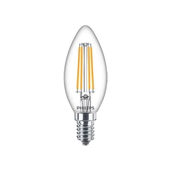 Λάμπα LED Philips E14 Warm White Filament Candle 6.5W (60W) (LPH02439)
