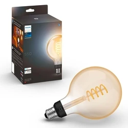 Λάμπα LED Philips Hue Filament E27 Globe G125 White Ambiance 550 lumens 7W (LPH02738)