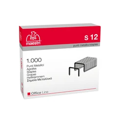 Συρραπτικά Σύρματα Roma Maestri Bαρέος Tύπου S-12 1000τμχ (1005416)