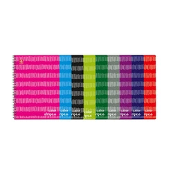 Τετράδιο Typotrust Color Stripes Σπιράλ A4 4 θεμάτων (TYP4544-12)
