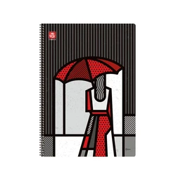 Τετράδιο Typotrust Pop Art Σπιράλ A4 4 θεμάτων (TYP4544-14)