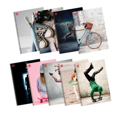 Τετράδιο Typotrust Illustration Σπιράλ A4 4 θεμάτων (TYP4544-23)