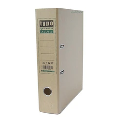 Κλασέρ Typotrust Πράσινο Kraft από Χαρτόνι με Πλαστική Επένδυση 8/32 (KP832-99)