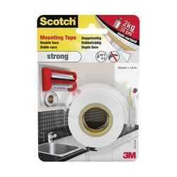 Ταινία Διπλής Όψεως 3Μ Σπογγώδης Γενικής Χρήσης 19mm. x 1.5m. 7kgr (4496G1915P)