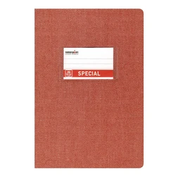 Τετράδιο Typotrust Jeans Κόκκινο Ριγέ 17x25 50φ. (TYP4162)