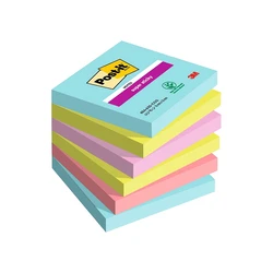 Αυτοκόλλητα Χαρτάκια 3M Post-it 76 x 76 mm (90 Φύλλα,6άδα) (654-6SS-COS)