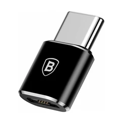 Αντάπτορας USB Baseus USB-C male σε micro USB female (CAMOTG-01)