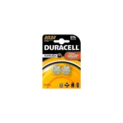 Μπαταρίες Λιθίου Ρολογιών Duracell Long Lasting Power CR2032 3V 2τμχ (DLLPCR2032)(DURDLLPCR2032)
