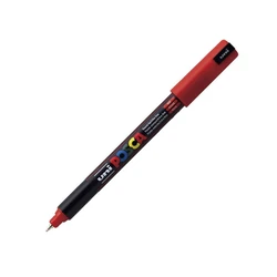 Μαρκαδόρος Uni-Ball Μαρκαδοροι Posca Pc-1Mr Extra Fine Red (PC1MREXFR)
