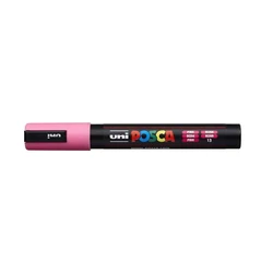Μαρκαδόρος Uni-Ball Μαρκαδοροι Posca Pc-5M Medium Pink (PC5MMPK)