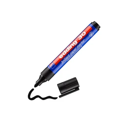 Μαρκαδόρος Edding 30 Brilliant Paper Marker Black (4-30001)
