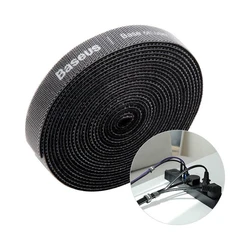 Δεματικά Καλωδίων Baseus Rainbow Circle Velcro Straps Μαύρο 3m 1τμχ