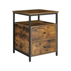 Vasagle Τραπεζάκι Rustic Brown 45 x 45 x 60 cm (LET067B01) (VASLET067B01)
