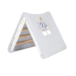 Σκάλα από Ξύλο MeowBaby Tent for Ladder, Pikler, Viscose,linen, Grey-Blue (PWTD001EU)