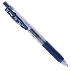 Στυλό Zebra Sarasa Clip Gel Pen 0.5 Μπλε Μαύρο