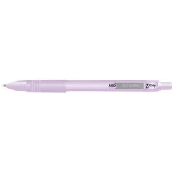 Στυλό Zebra Ballpoint Pastel Purple 1.0mm με Μπλε Μελάνι Z-Grip Smooth