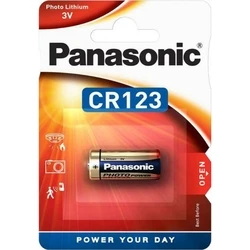 Μπαταρία Λιθίου Panasonic Photo Power CR123 3V 1τμχ (9109085)