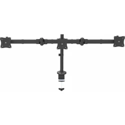 Monitor Arm StarTech Rotatable 360 Triple VESA 75x100 mm 24 inches