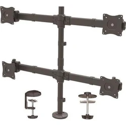 StarTech Επιτραπέζια Βάση για 4 Οθόνες (ARMQUAD)
